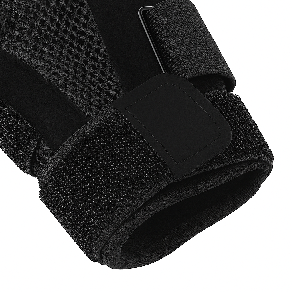 Recuperación y alivio del dolor con muñequera de compresión para tendinitis de De Quervain, unisex.
