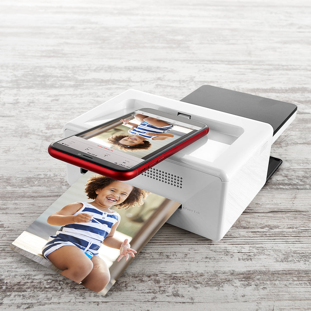 Impresora fotográfica inalámbrica 10x15 cm para smartphone. Portátil, imprime fotos de recuerdos al instante.