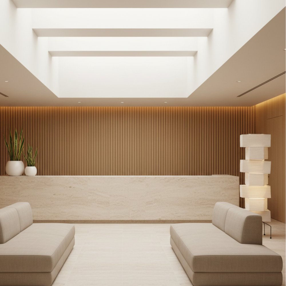 Lámpara de pie estilo japonés. Luz suave y ambiental perfecta para la decoración del hogar.