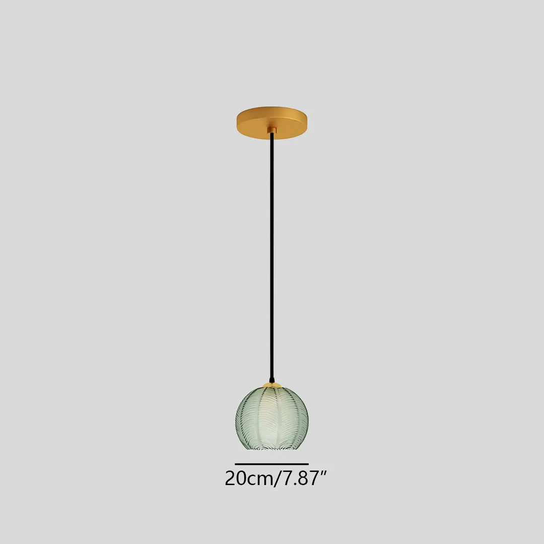 Luz ambiental cálida con lámpara colgante Aalin. Diseño elegante de hojas en cristal esmerilado para hogar.