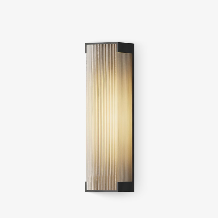 Aplique LED moderno y regulable, acero inoxidable, eficiencia energética para cualquier exterior.