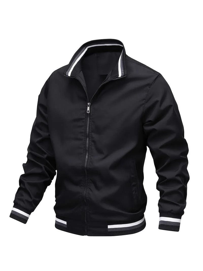 Chaqueta bomber ENZO de hombre, moda versátil para looks casuales y urbanos de otoño.