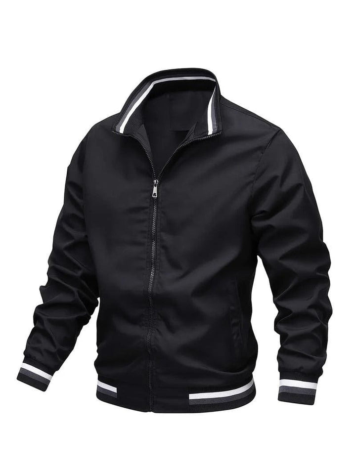 Chaqueta bomber ENZO de hombre, moda versátil para looks casuales y urbanos de otoño.