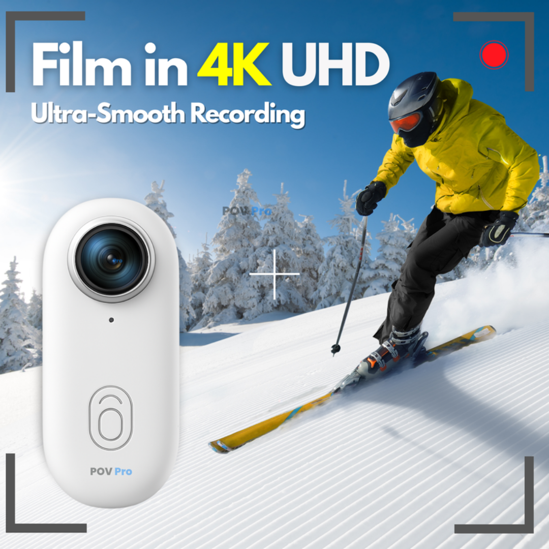 Mini cámara inalámbrica 4K, captura videos impresionantes con su diseño compacto.