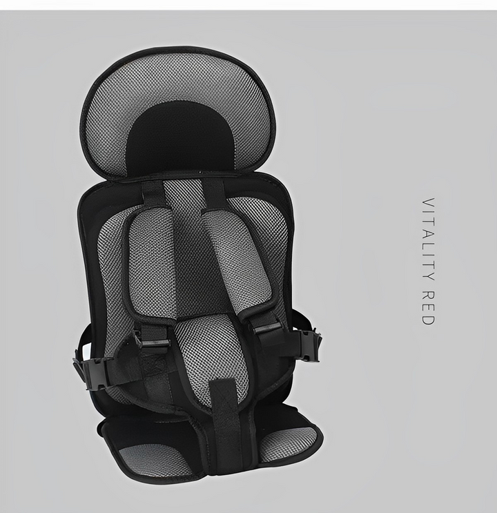 Silla bebe de seguridad, plegable para guardar fácilmente, ligera para llevar a cualquier parte.