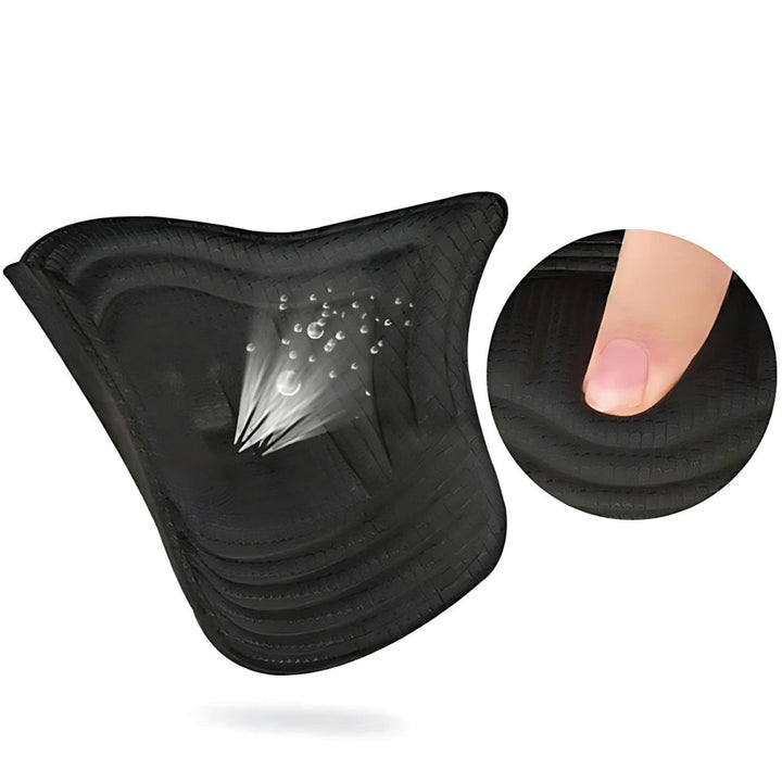 Almohadillas de talón unisex para confort, previenen ampollas y rozaduras en zapatos.