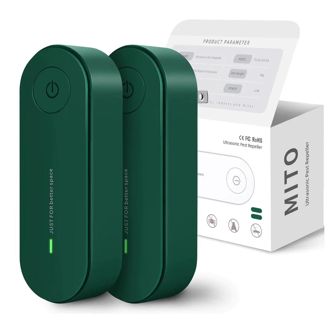 Previene plagas con este repelente ultrasónico enchufable. Protege el hogar de mosquitos, ratones e insectos.