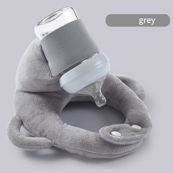 Cojín de bebé para biberón. Soporte seguro y confortable, ideal para alimentación infantil sin esfuerzo.