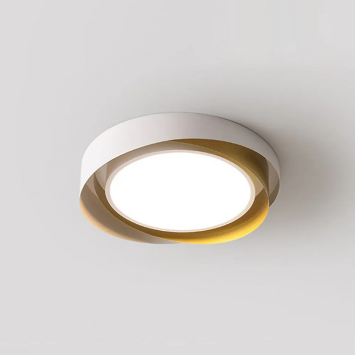 Diseño moderno y elegante de lámpara de techo LED, perfecta para una iluminación interior sofisticada.
