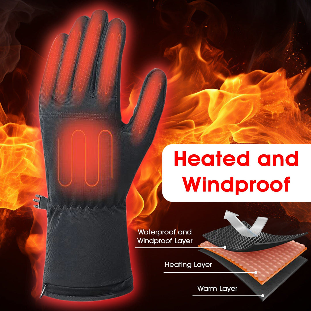 Guantes térmicos delgados unisex para invierno. Confortables y calentados para nieve, esquí o moto.