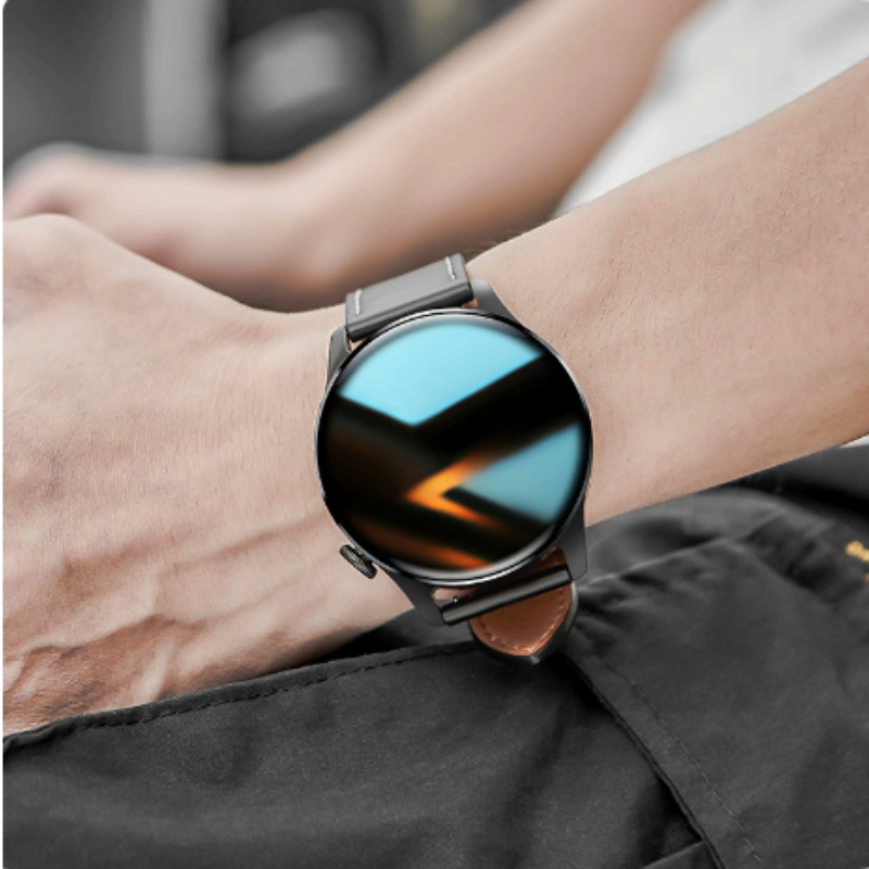Reloj médico impermeable. Monitoreo de EKG, SpO2 y análisis de respiración.