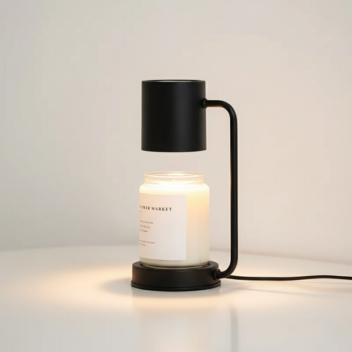 Regalo ideal: lámpara difusora de fragancia sin llama para velas, crea ambiente acogedor y relajante en el hogar.
