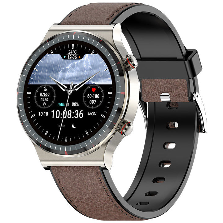 Smartwatch EKG resistente al agua. Para un seguimiento de salud activo y diario.