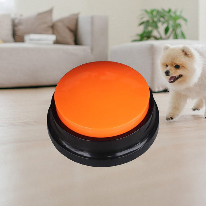 Mejora la comunicación con tu perro usando este botón grabador de voz de ABS interactivo.