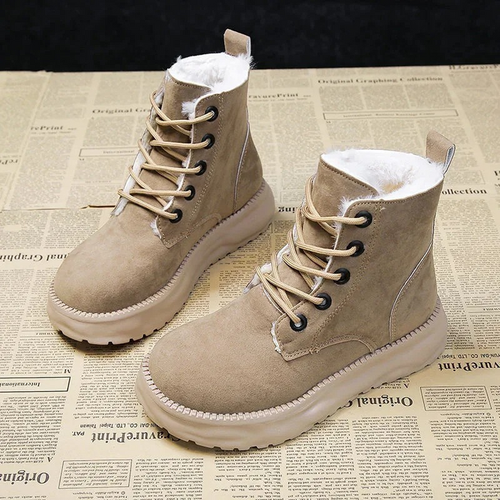 Botines de invierno ISLA impermeables para mujer, con plataforma, perfectos para nieve y lluvia.