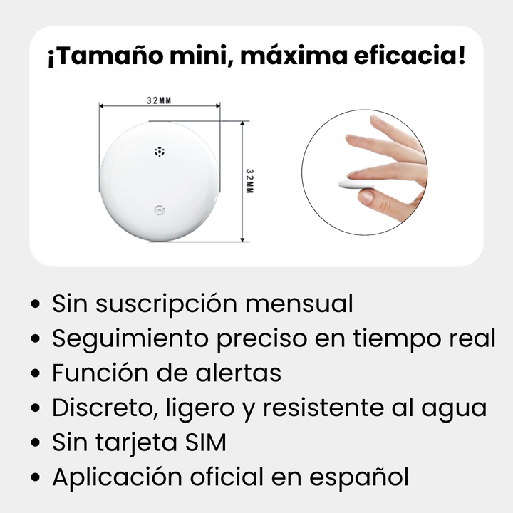 Localizador GPS antirrobo para bicicletas. Rastrea tu bici con app en Android/iOS, sin suscripción mensual.
