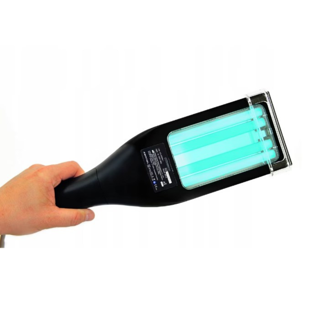 Panel de luz UVB de la lámpara portátil. Tecnología para salud de la piel, segura y eficaz en casa.