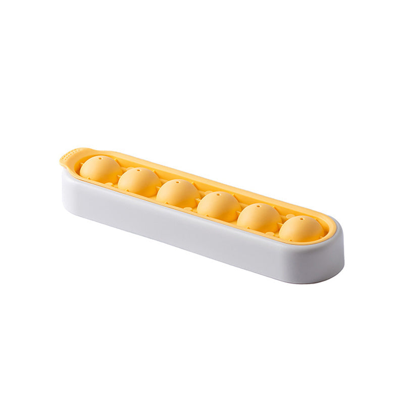 Accesorio de bar: molde de silicona para crear 6 esferas de hielo grandes. Perfecto para whisky y cócteles.