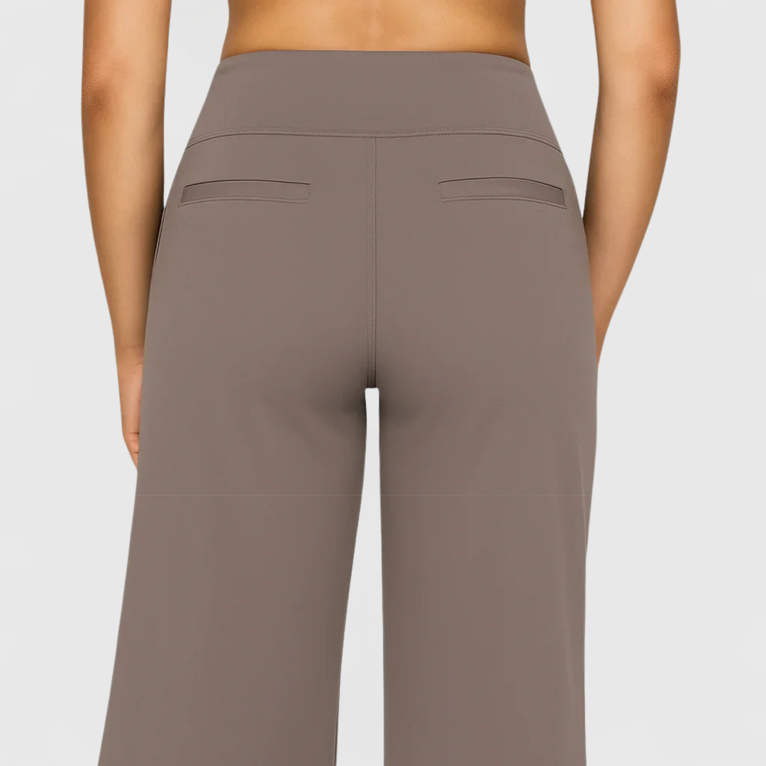 Pantalón de moda para mujer, estilo versátil, elástico y entallado, perfecto para cualquier ocasión.