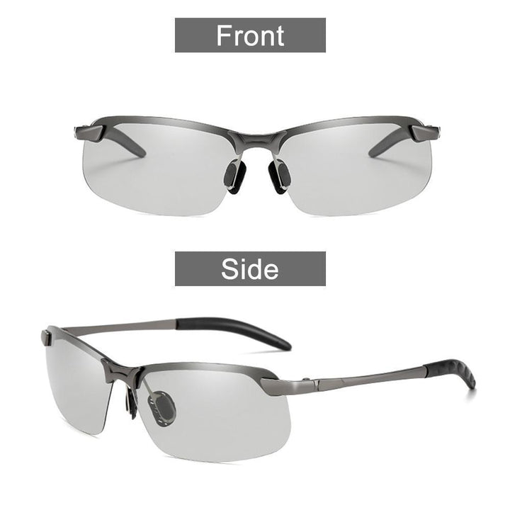 Gafas polarizadas para conducir y pescar, ofrecen visión clara y se adaptan a la luz solar.