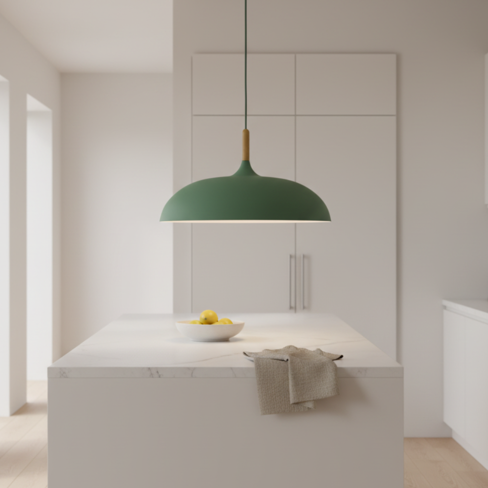 Iluminación colgante moderna. Estilo japandi, luz ajustable, ideal para cualquier espacio.