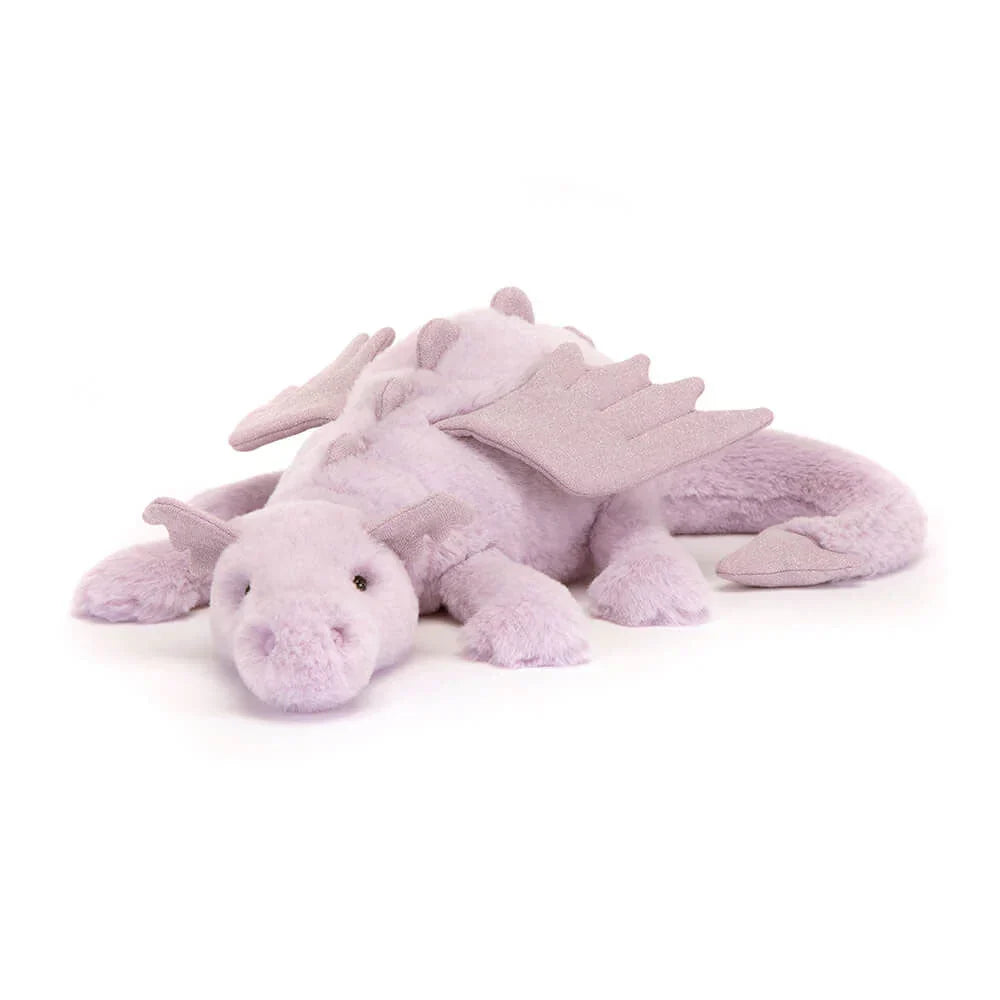 Juguete de fantasía: Dragón de peluche adorable y tierno. Perfecto para aventuras imaginarias.
