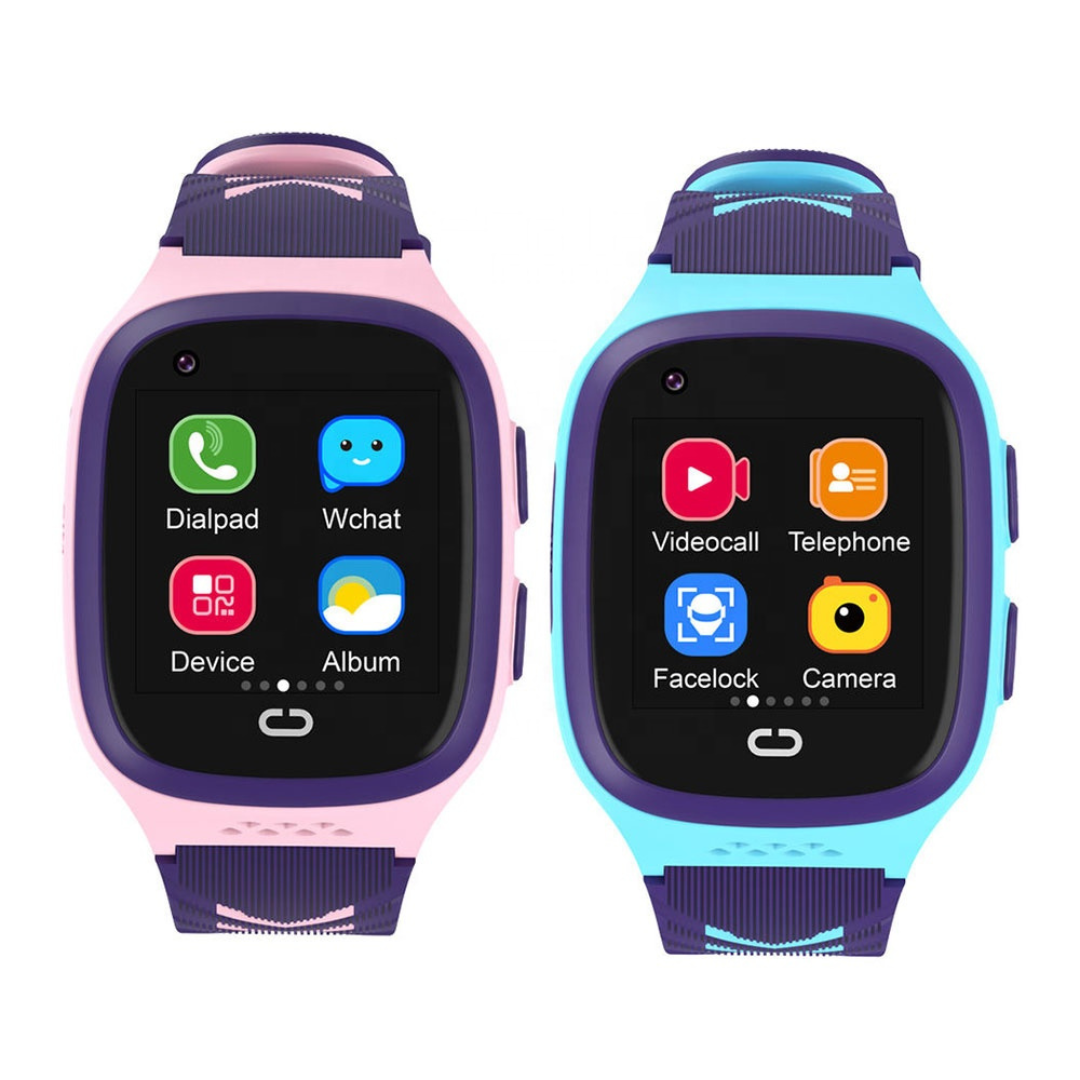 Reloj inteligente para niños con GPS, 4G y llamadas. Seguridad infantil garantizada.