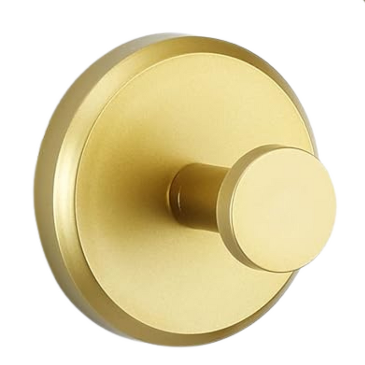Solución de organización sin taladros: gancho de succión adhesivo fuerte reposicionable para baño.
