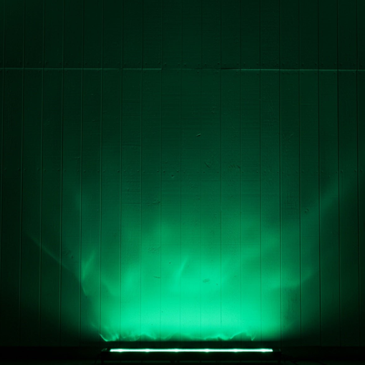 Luz de jardín LED RGB dinámica. Iluminación exterior de pared IP65, efecto ola.