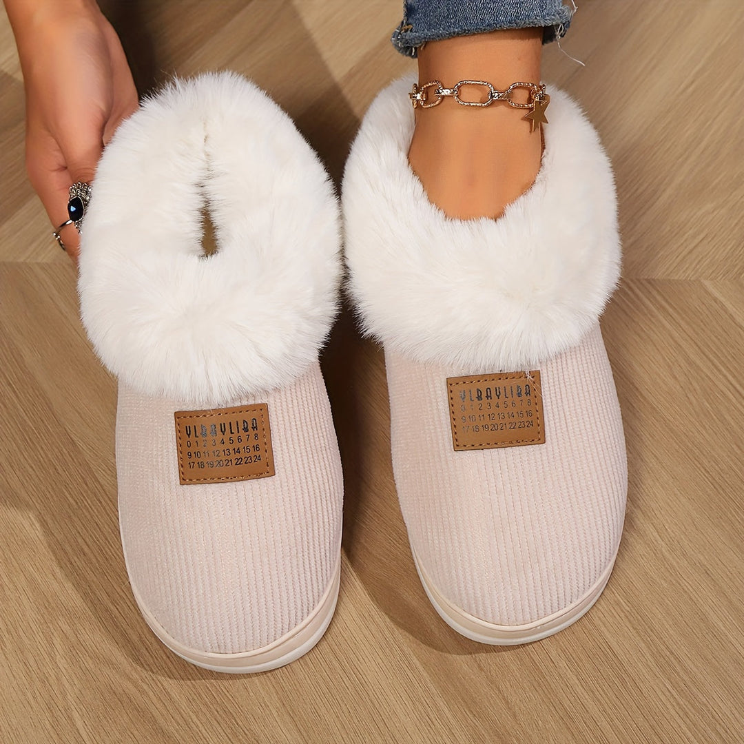 Zapatillas de mujer suaves y cómodas para el hogar. Ideales para el descanso invernal.