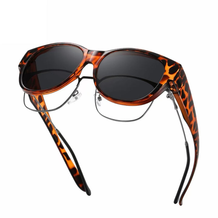 Moda playa: gafas de sol polarizadas cat eye UV400 para un look femenino chic.