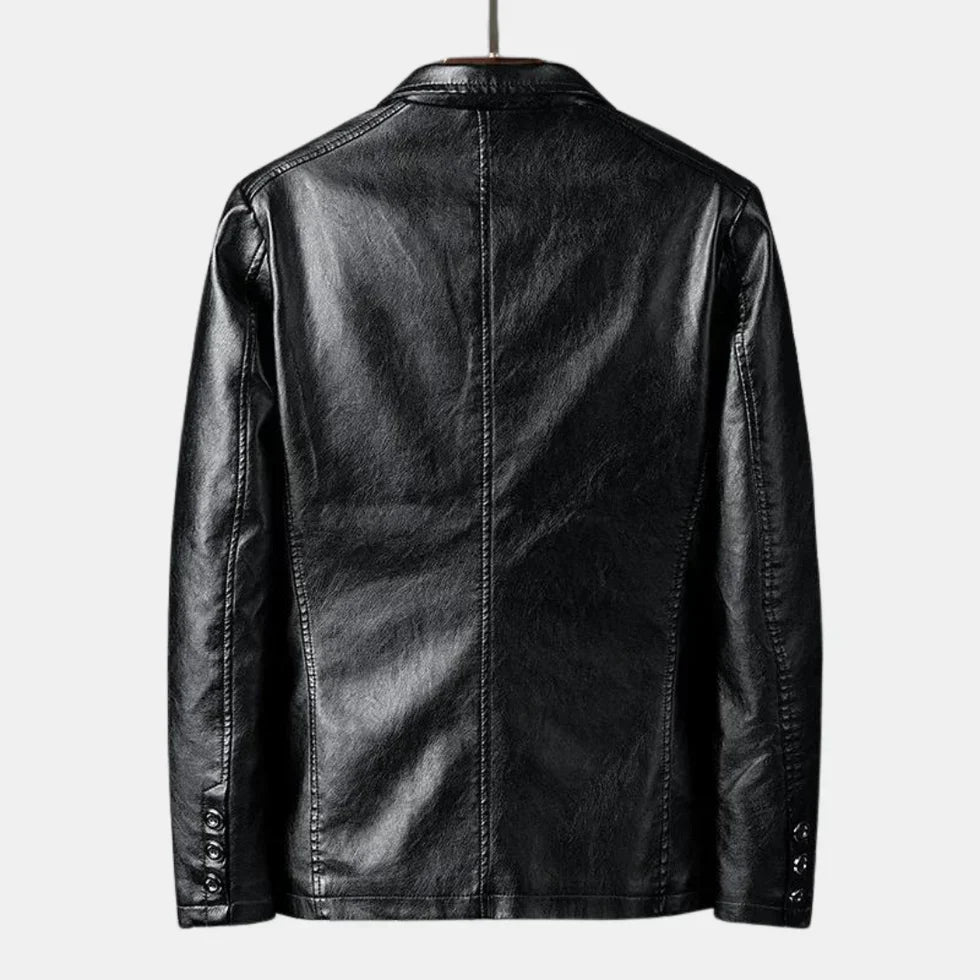 Chaqueta de hombre retro, tejido duradero de calidad. Abrigo versátil de moda masculina para estilo casual y formal.