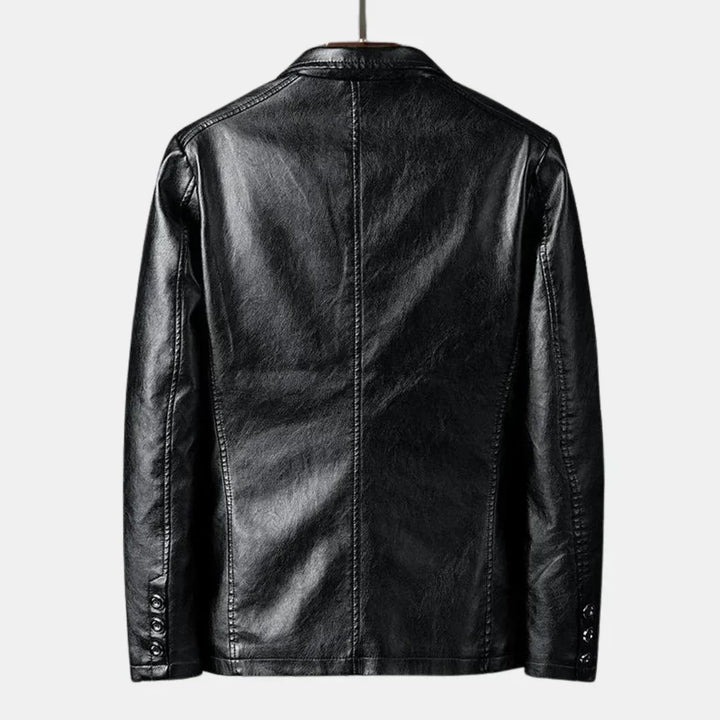 Chaqueta de hombre retro, tejido duradero de calidad. Abrigo versátil de moda masculina para estilo casual y formal.