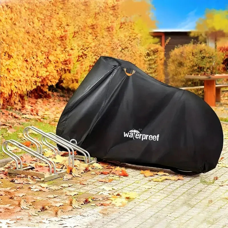 Accesorio ciclismo: funda impermeable para bicicleta que protege tu bici de forma duradera.
