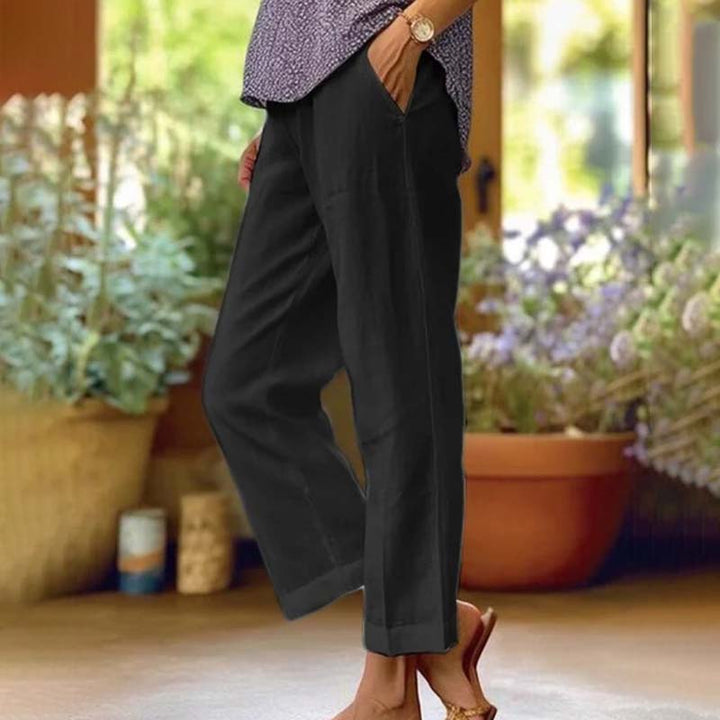 Pantalón Natalia de mujer, estilo casual y elegante, corte recto para un look atemporal.