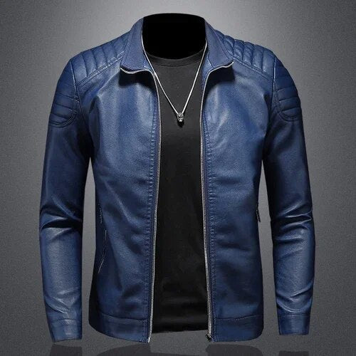 Moderna chaqueta bomber casual de hombre, cómoda y con estilo. Perfecta para moda masculina de entretiempo.