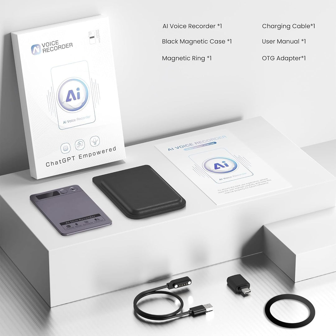 Grabadora MultiTalk conectada a PC, ilustrando su software para gestión de audio, transcripción y exportación fácil.