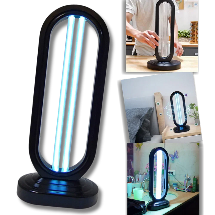 Esterilizador UV para el hogar, ideal contra chinches y plagas, purifica el aire y garantiza limpieza profunda.