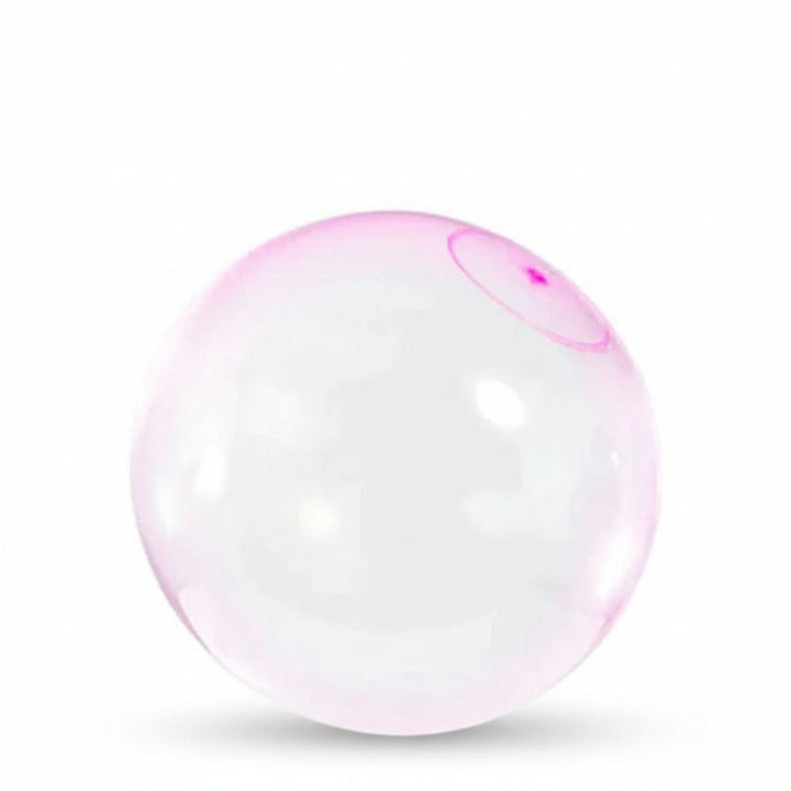 Pelota burbuja gigante, inflable y colorida. Perfecta para juegos de niños y fiestas al aire libre.