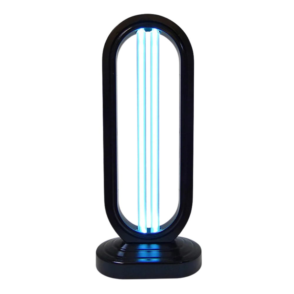 Bombilla UV sanitizante que crea un hogar saludable, elimina gérmenes y controla olores en diversas superficies.