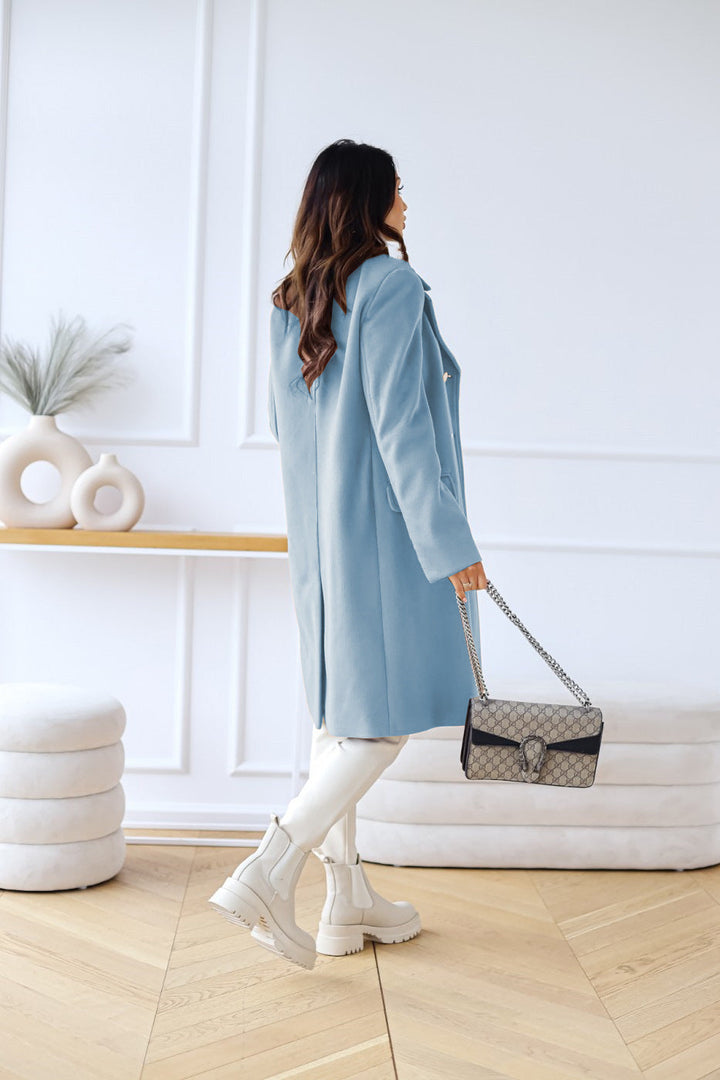 Chaqueta elegante de invierno, mujer, RosaViento, ideal para ocasiones.