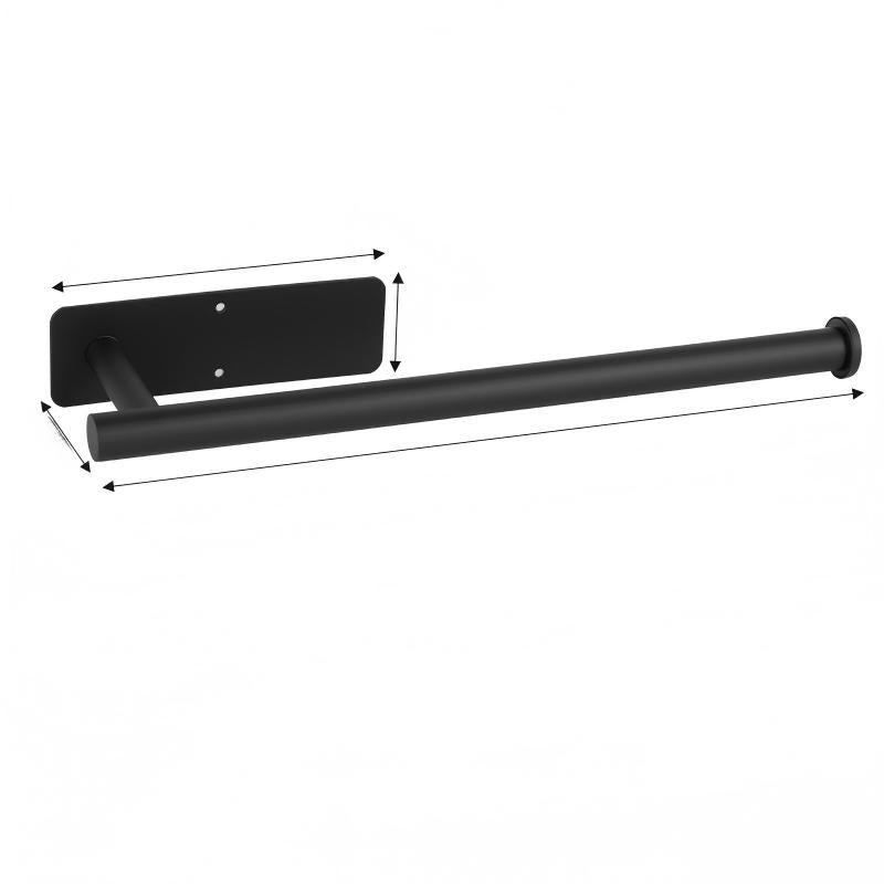 Soporte toallas papel inoxidable, impermeable, adhesivo fuerte para baño.
