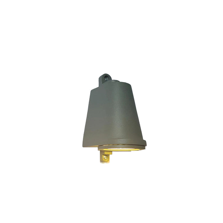 Lámpara de pared exterior LED 3W, IP65, industrial, de aluminio, con diseño campana.