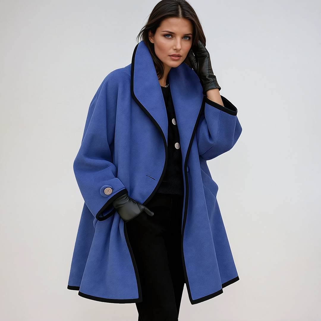 Chaqueta larga de invierno oversize CELEYA para mujer, moda y estilo.