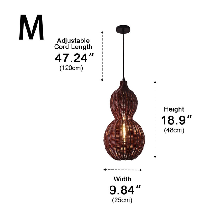 Colgante tejido, IP65, ideal para ambientar tu jardín, terraza o patio con estilo.