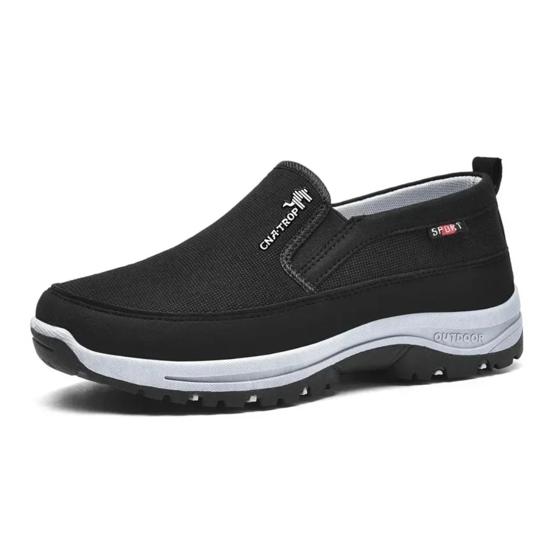 Zapatillas slip-on ortopédicas unisex de descanso, brindan alivio y soporte para la salud podal.