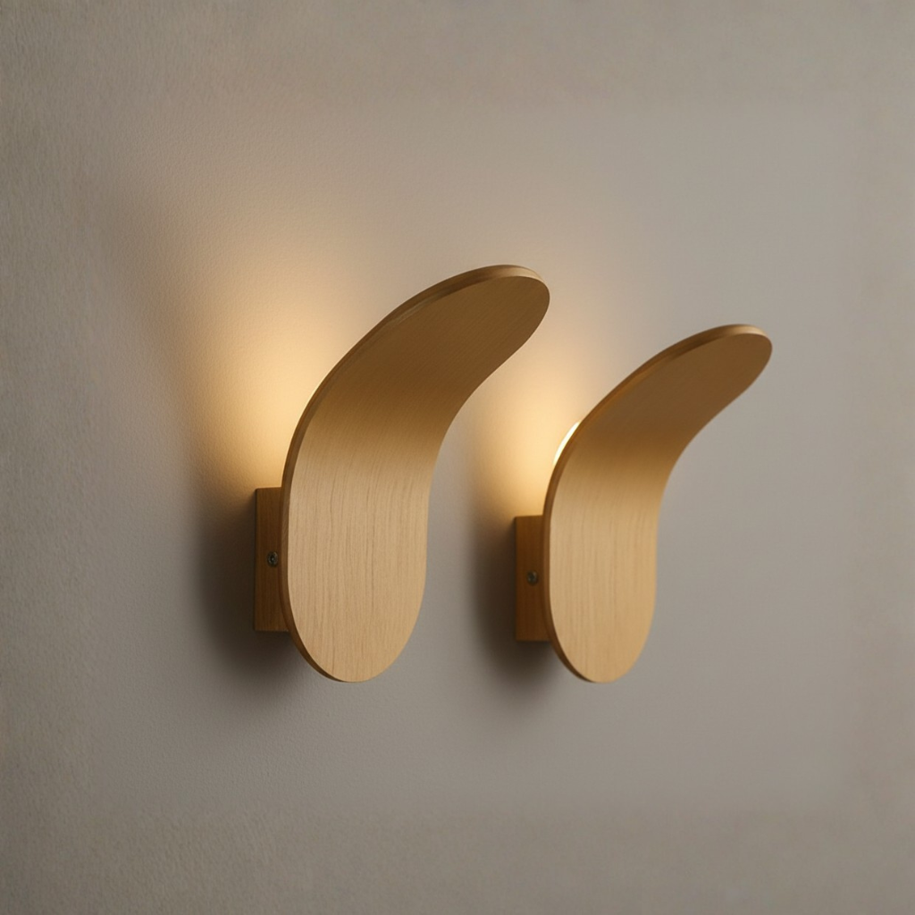 Iluminación de pared LED, aplique moderno y elegante para cualquier espacio nórdico.