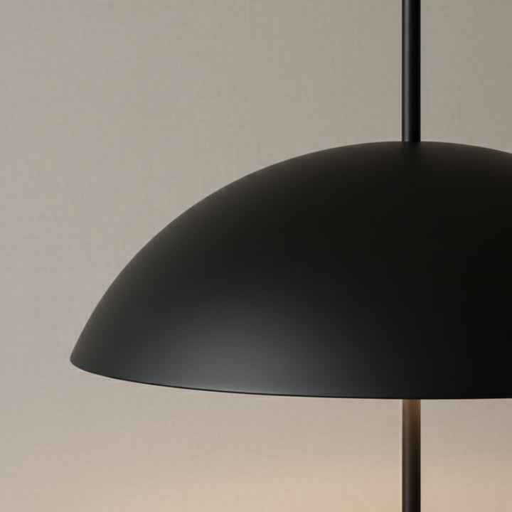Decoración moderna: Lámpara de pie Eloria LED, estilo escandinavo. Luz cálida, blanca o neutra.