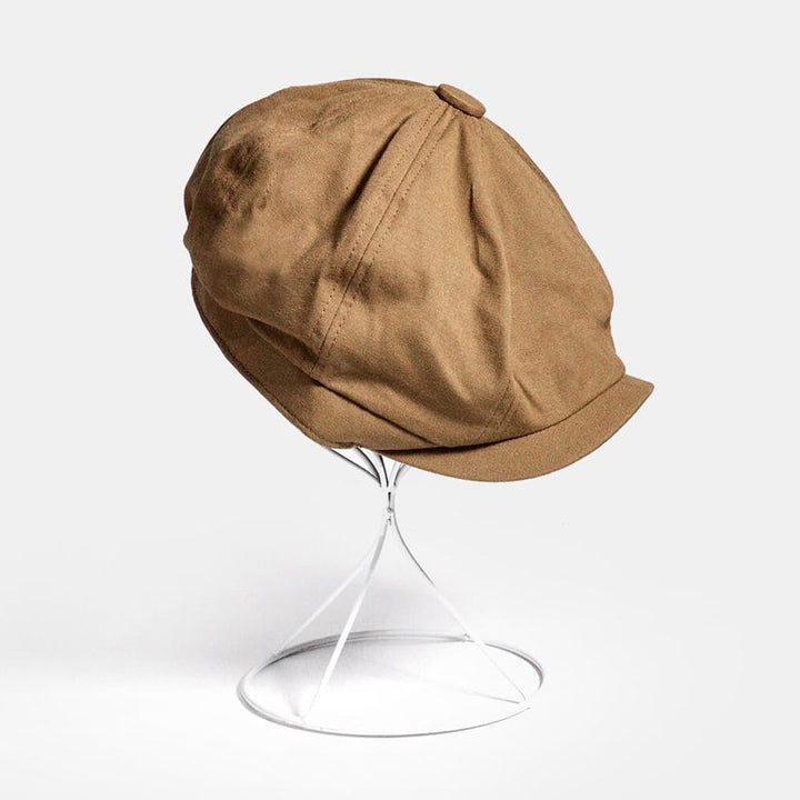 Boina de invierno para hombre, estilo flatcap retro. Accesorio de moda casual y elegante.