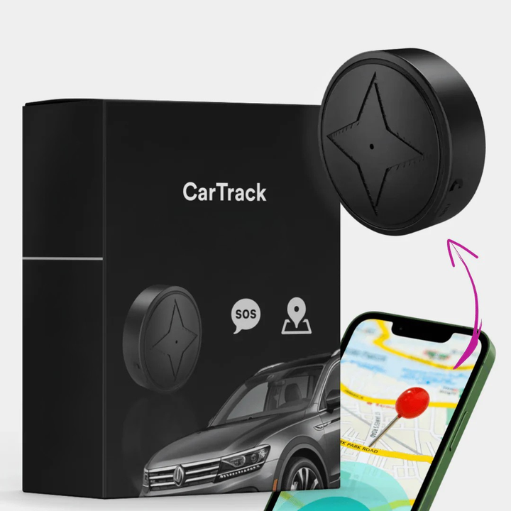 Localizador GPS magnético discreto para coche, sin suscripción. Ideal para seguridad y antirrobo de vehículos.